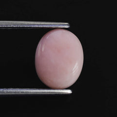 PINK OPAL OVAL CAB (LITE) (SI) 10X8MM 2.05 Cts.