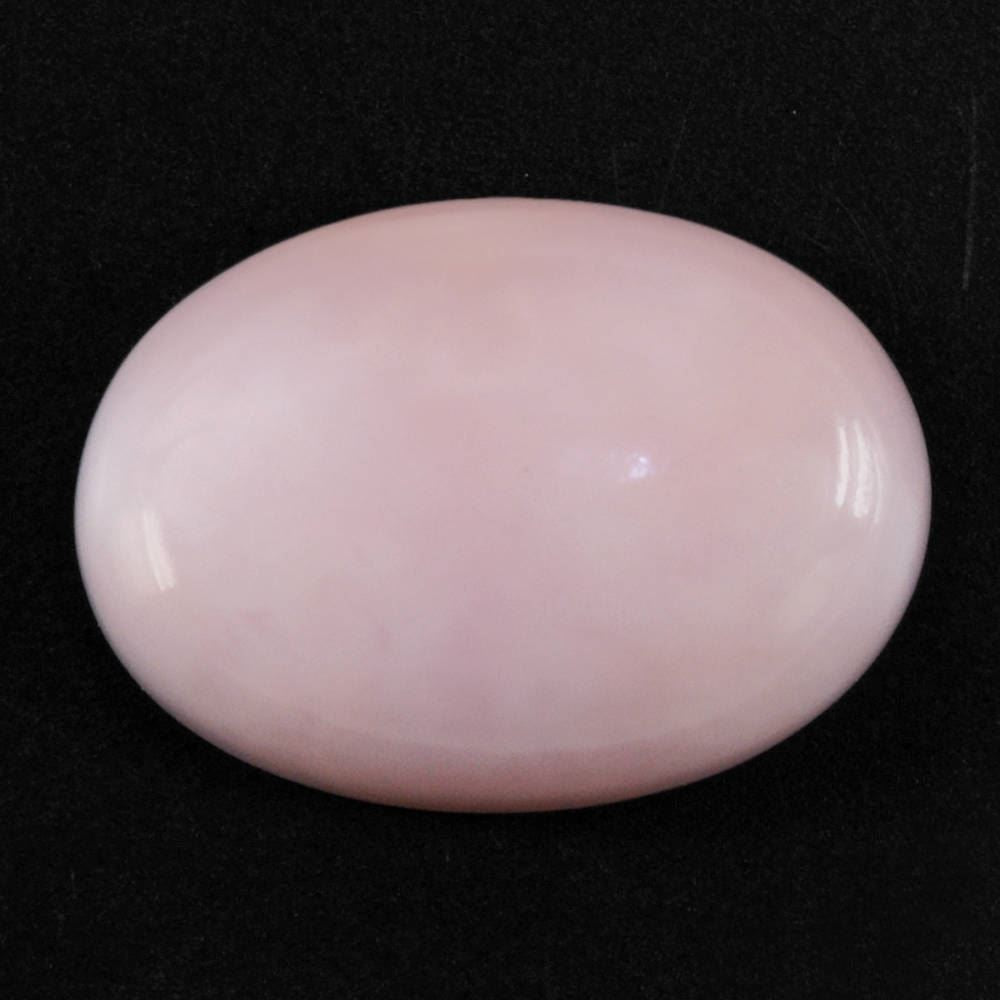 PINK OPAL OVAL CAB (LITE) (SI) 14X10MM 4.93 Cts.