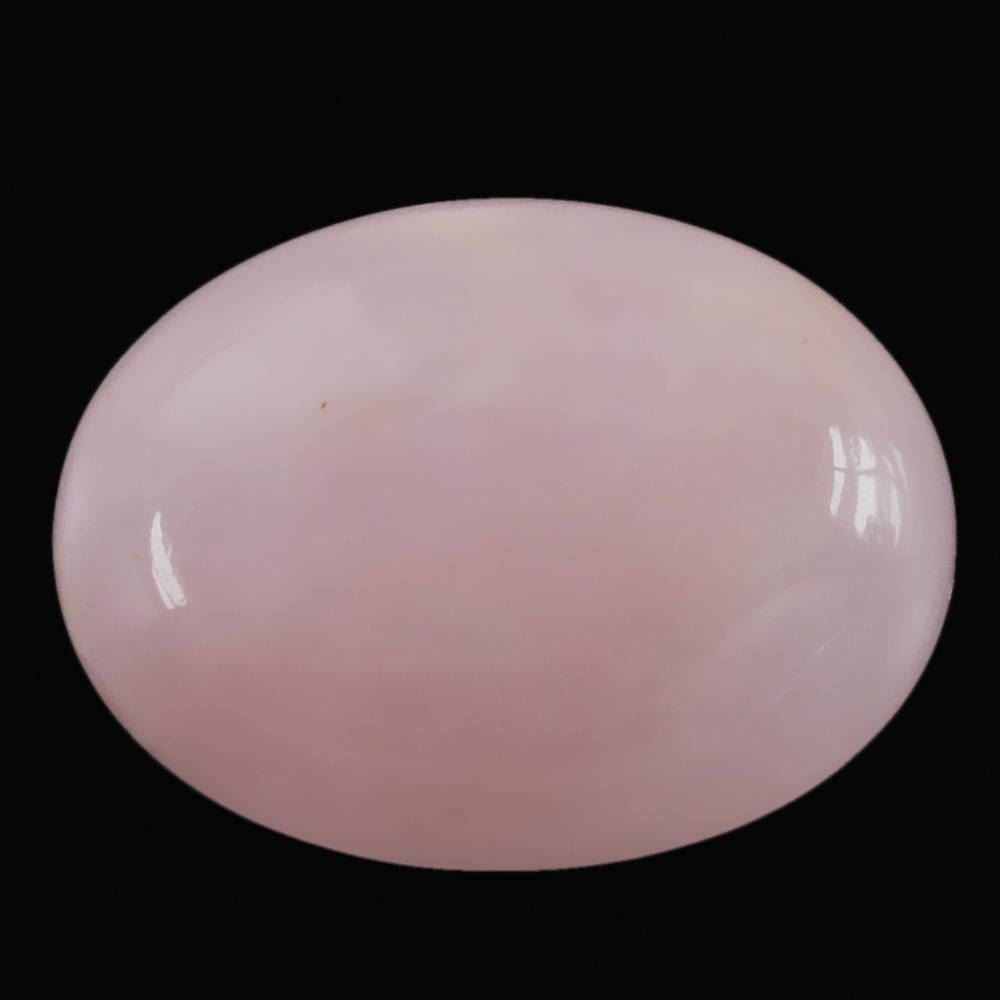 PINK OPAL OVAL CAB (LITE) (SI) 16X12MM 7.09 Cts.