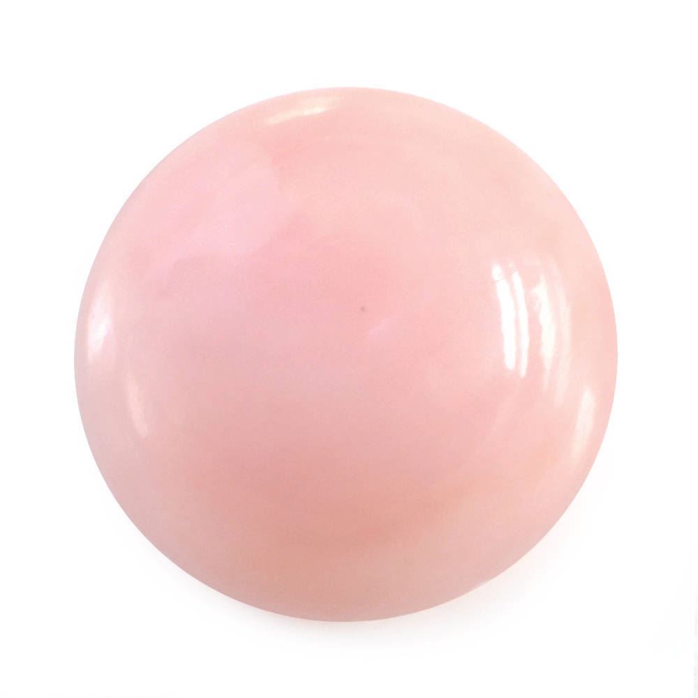 PINK OPAL ROUND CAB (MEDIUM) (SI) 12MM 4.48 Cts.