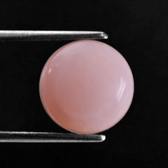 PINK OPAL ROUND CAB (MEDIUM) (SI) 12MM 5.41 Cts.