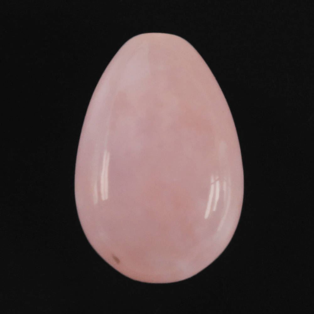 PINK OPAL PLAIN DROP (MEDIUM) (SI) (HALF DRILL 1MM) 12X8MM 4.47 Cts.