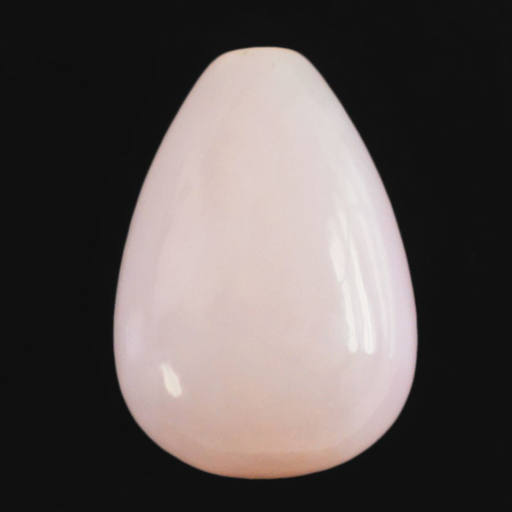 PINK OPAL PLAIN DROP (MEDIUM) (SI) (HALF DRILL 1MM) 14X10MM 8.18 Cts.