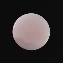 PINK OPAL ROUND CAB (LITE) (SI) 12MM 3.47 Cts.
