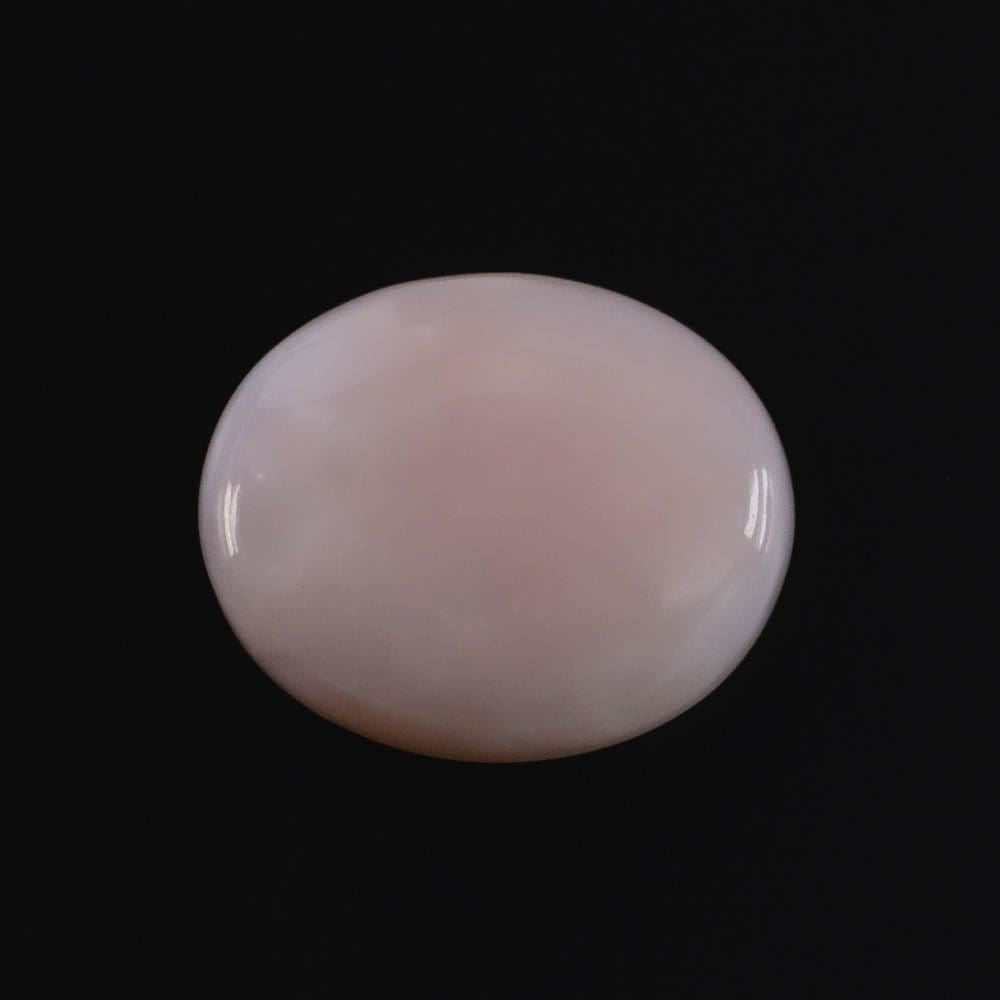 PINK OPAL OVAL CAB (FLAT) (LITE) (SI) 12X10MM 2.71 Cts.