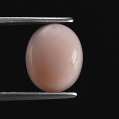 PINK OPAL OVAL CAB (LITE) (SI) 12X10MM 3.74 cts.
