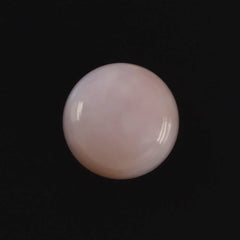 PINK OPAL ROUND CAB (VERY LITE) (SI) 8MM 1.61 Cts.