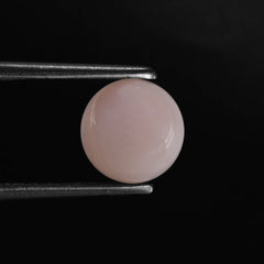 PINK OPAL ROUND CAB (VERY LITE) (SI) 8MM 1.61 Cts.
