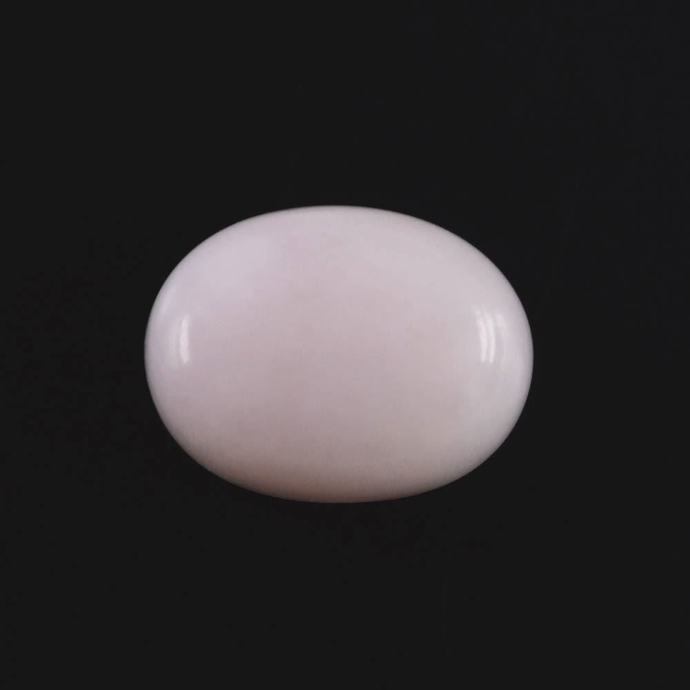 PINK OPAL OVAL CAB (VERY LITE) (SI) 8X6MM 1.30 Cts.