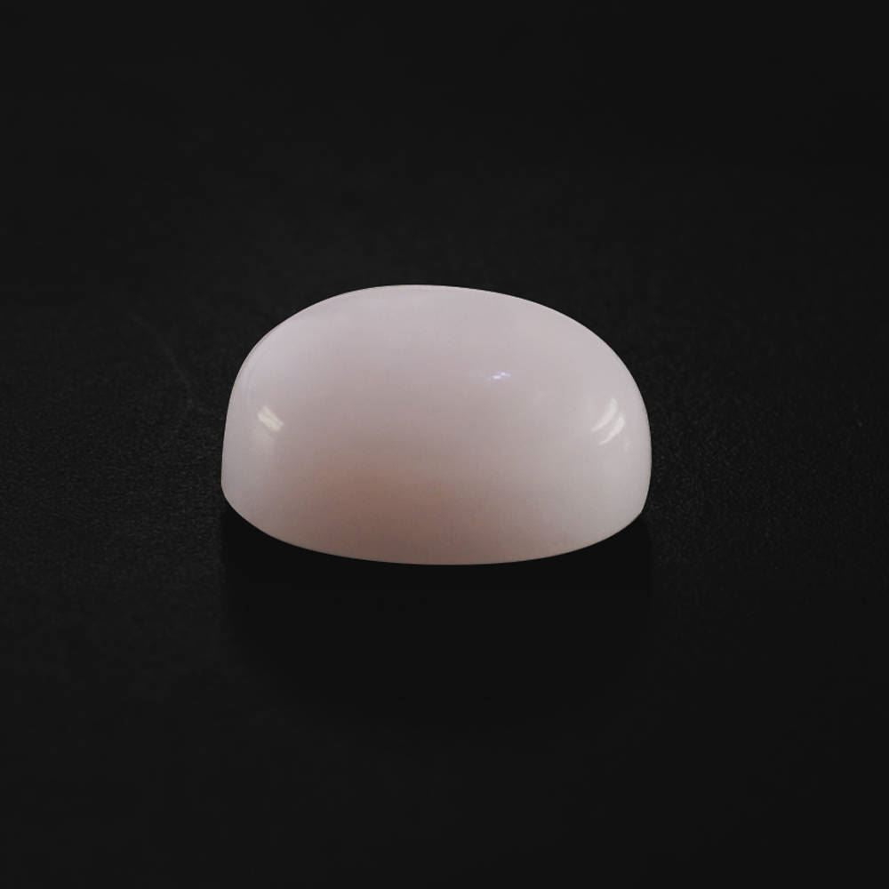 PINK OPAL OVAL CAB (VERY LITE) (SI) 8X6MM 1.30 Cts.