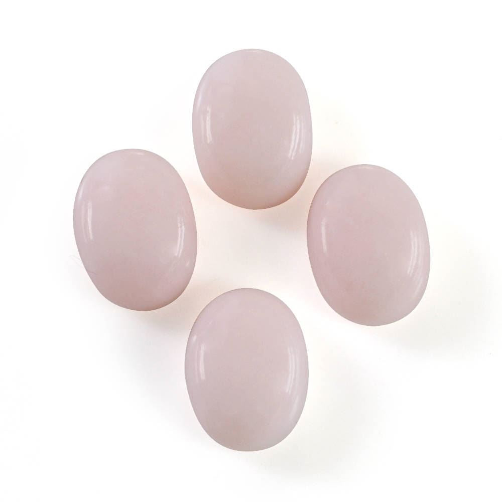 PINK OPAL OVAL CAB (VERY LITE) (SI) 8X6MM 1.30 Cts.