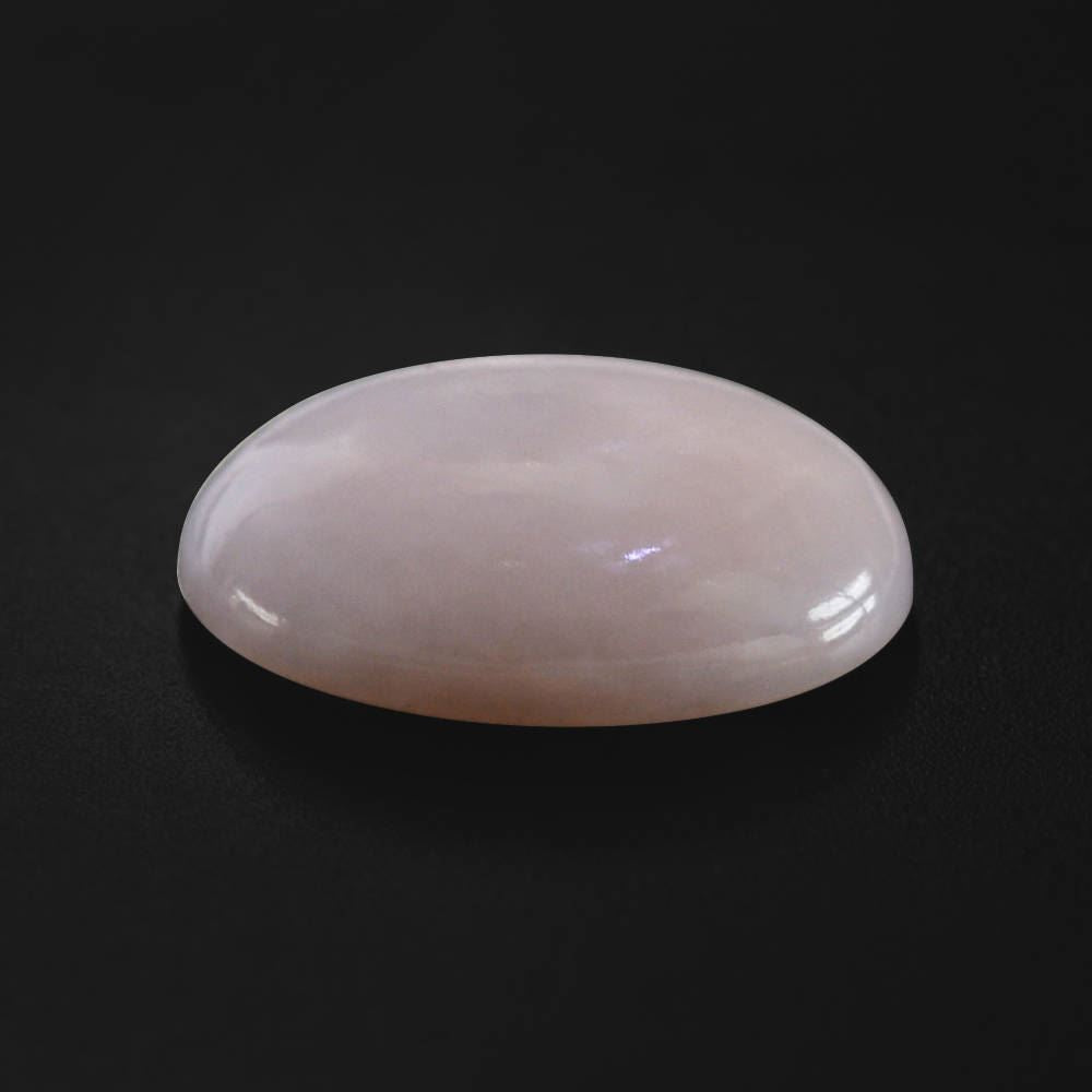 PINK OPAL OVAL CAB (VERY LITE) (SI) 12X10MM 2.66 Cts.
