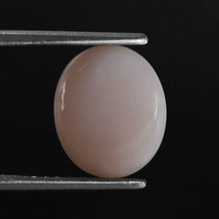 PINK OPAL OVAL CAB (VERY LITE) (SI) 12X10MM 2.66 Cts.