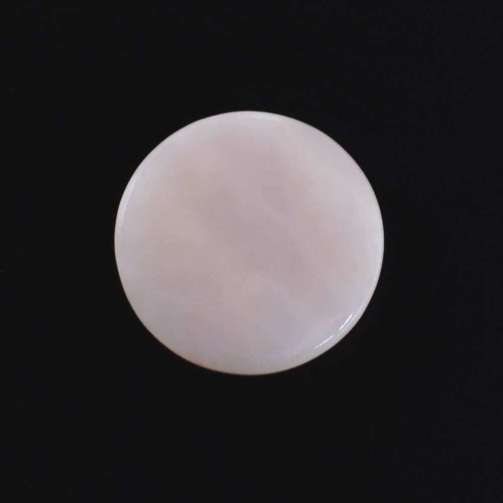 PINK OPAL ROUND CAB (VERY LITE) (SI) 11MM 2.26 Cts.