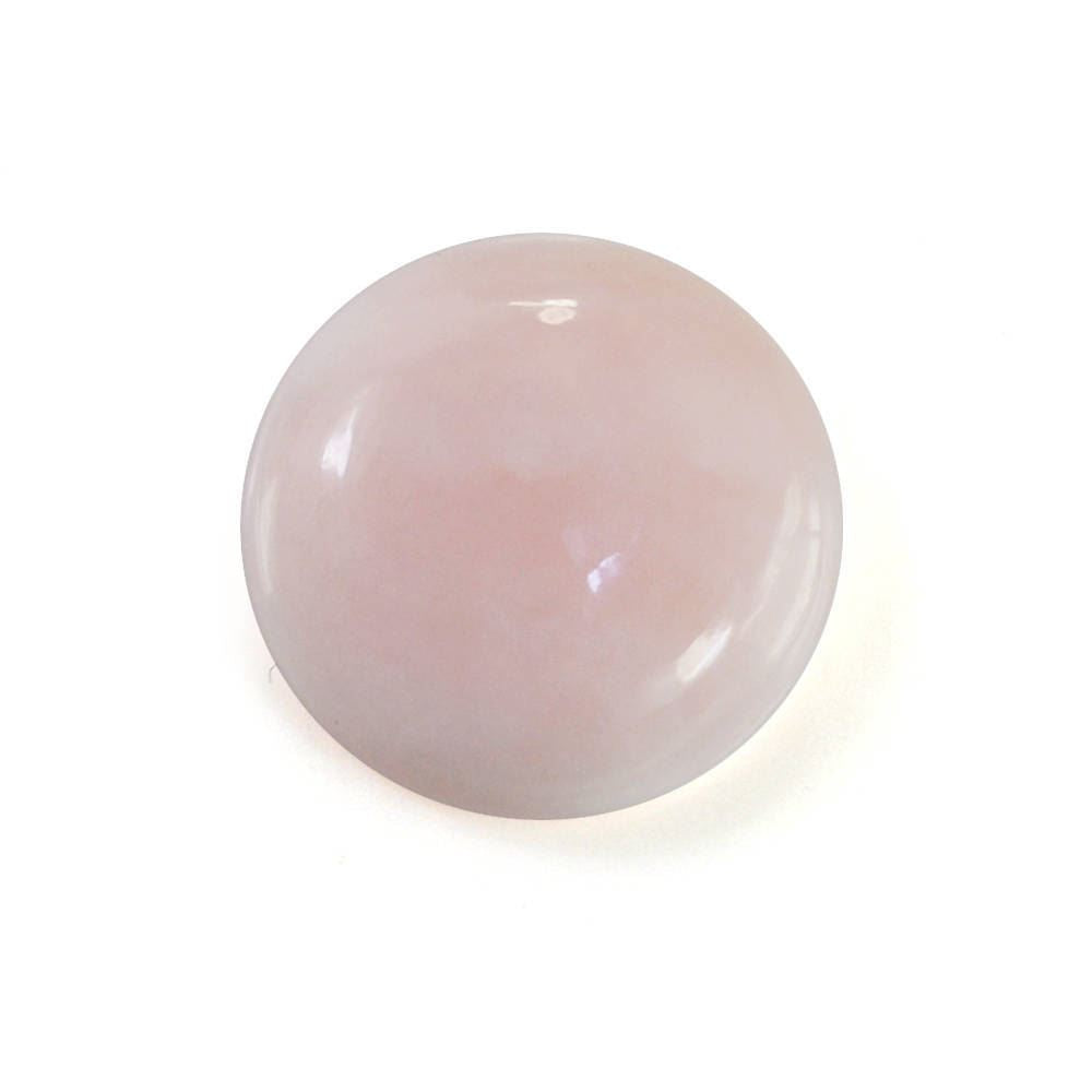 PINK OPAL ROUND CAB (VERY LITE) (SI) 11MM 2.26 Cts.