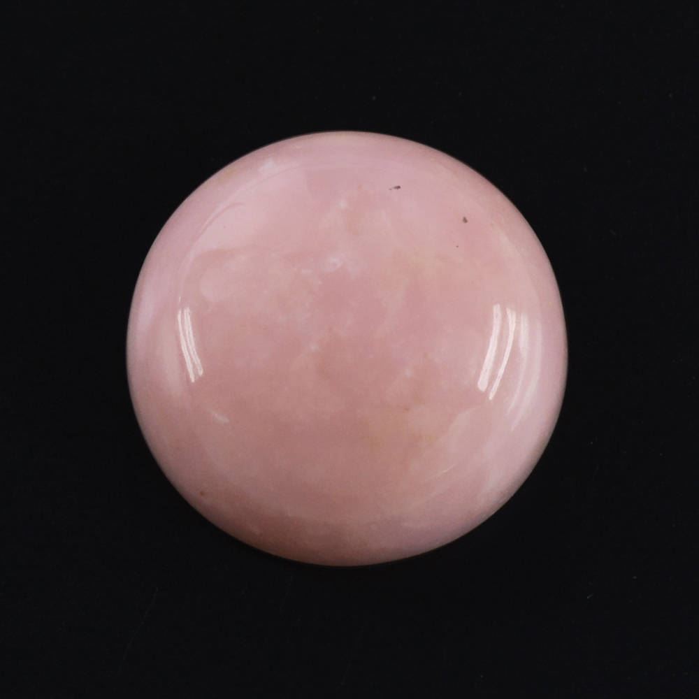 PINK OPAL ROUND CAB (MEDIUM) (SI) 14MM 8.47 Cts.