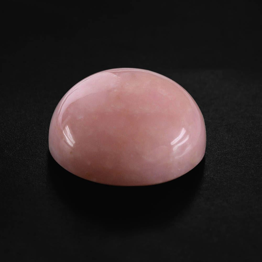 PINK OPAL ROUND CAB (MEDIUM) (SI) 14MM 8.47 Cts.