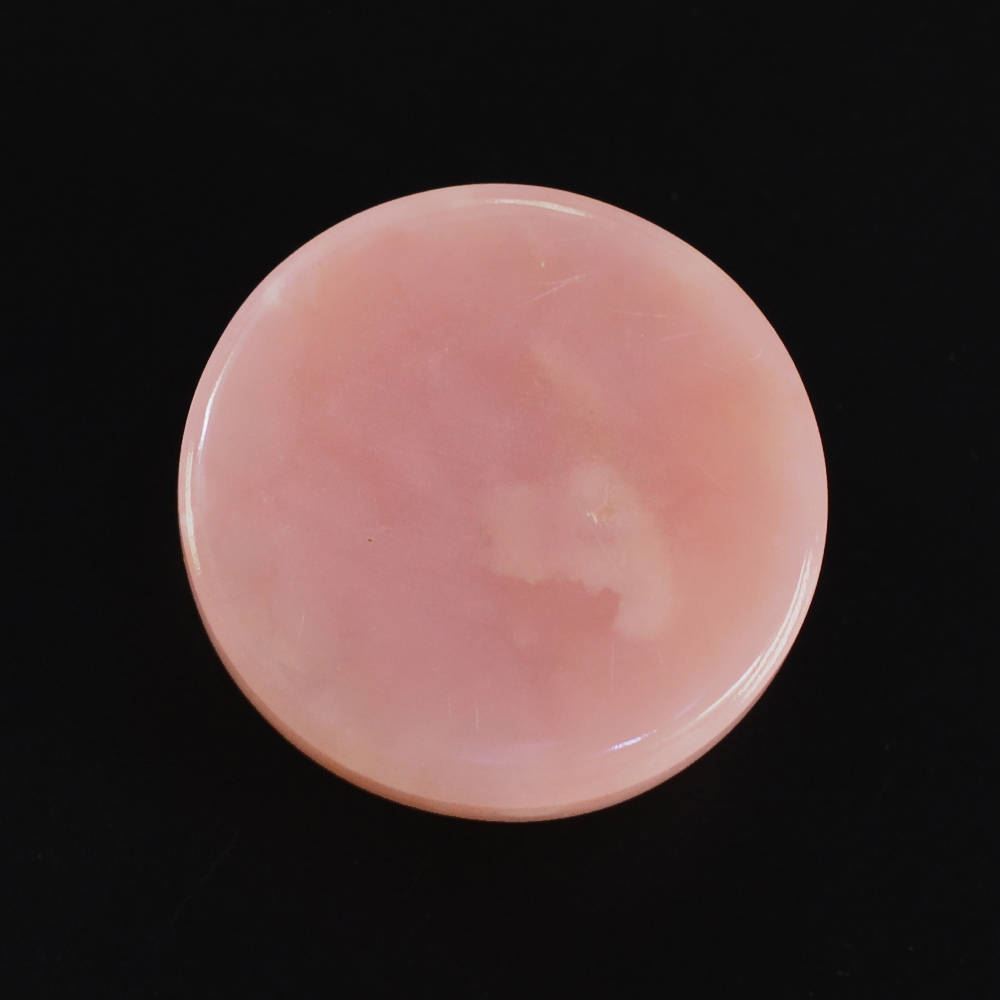 PINK OPAL ROUND CAB (MEDIUM) (SI) 14MM 8.47 Cts.