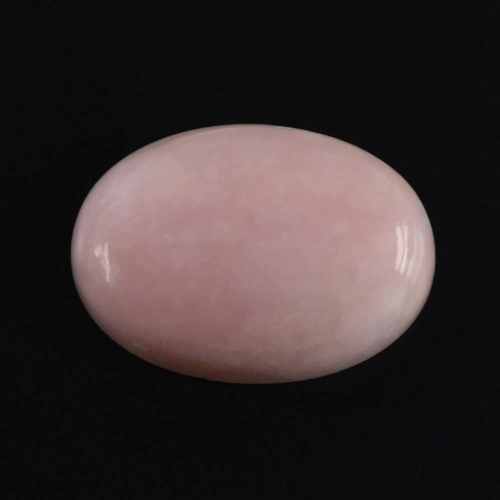 PINK OPAL OVAL CAB (MEDIUM) (SI) 14X10MM 4.72 Cts.