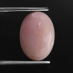 PINK OPAL OVAL CAB (MEDIUM) (SI) 14X10MM 4.72 Cts.