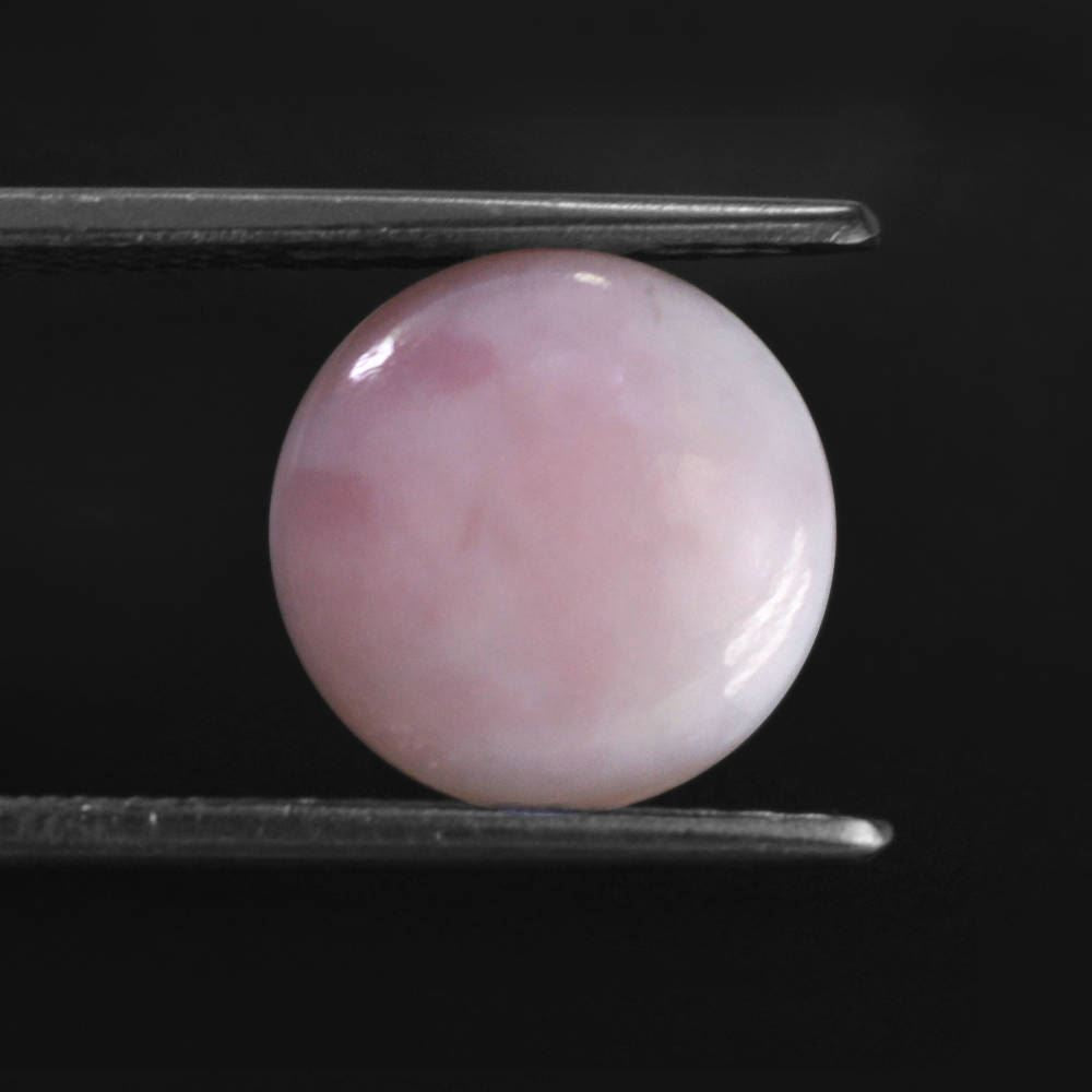 PINK OPAL ROUND CAB (MEDIUM) (SI) 11MM 2.23 Cts.