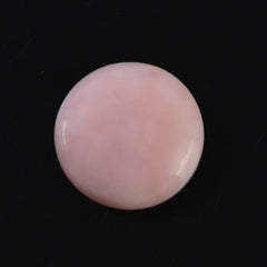 PINK OPAL ROUND CAB (FLAT) (MEDIUM) (SI) 12MM 3.39 Cts.