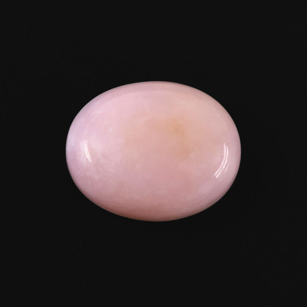 PINK OPAL OVAL CAB (MEDIUM) (SI) 10X8MM 2.14 Cts.