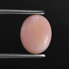 PINK OPAL OVAL CAB (MEDIUM) (SI) 10X8MM 2.14 Cts.