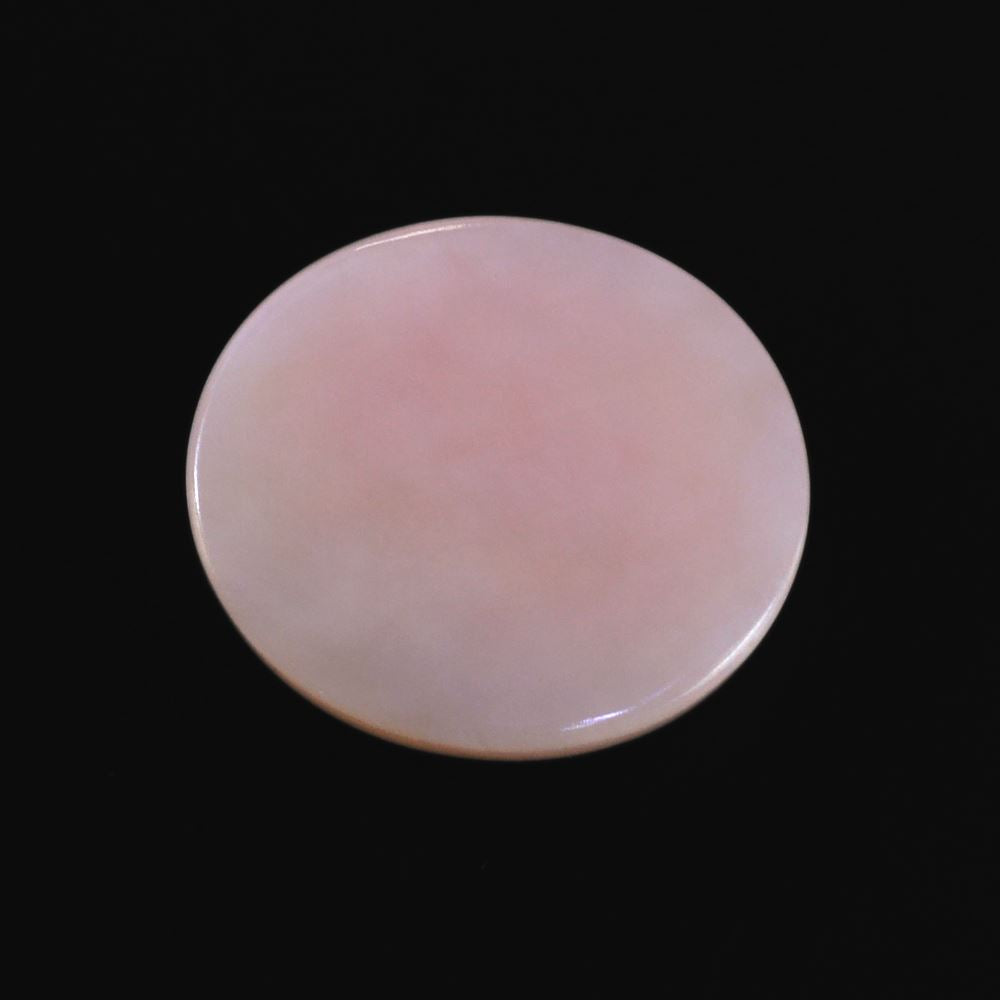 PINK OPAL OVAL CAB (MEDIUM) (SI) 11X10MM 2.46 Cts.
