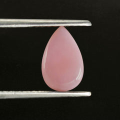 PINK OPAL LENTIL PEAR (DARK) (SI) 11X7MM 1.90 Cts.