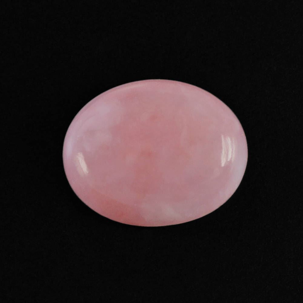 PINK OPAL OVAL CAB (DARK) (SI) 10X8MM 1.95 Cts.