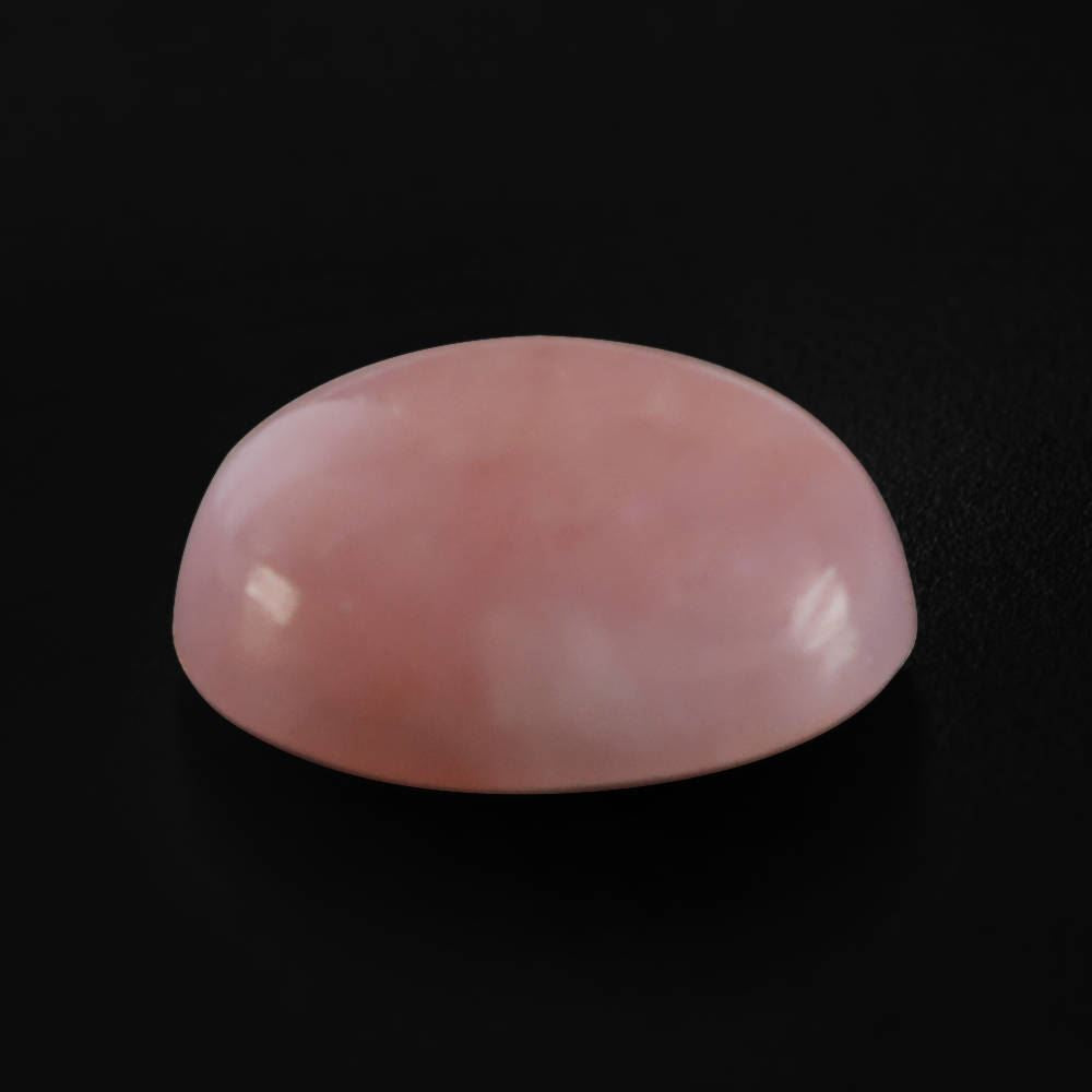 PINK OPAL OVAL CAB (DARK) (SI) 10X8MM 1.95 Cts.