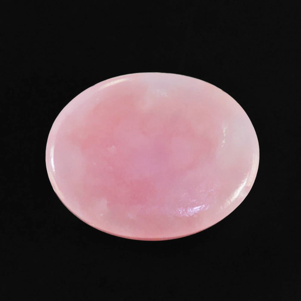 PINK OPAL OVAL CAB (DARK) (SI) 10X8MM 1.95 Cts.