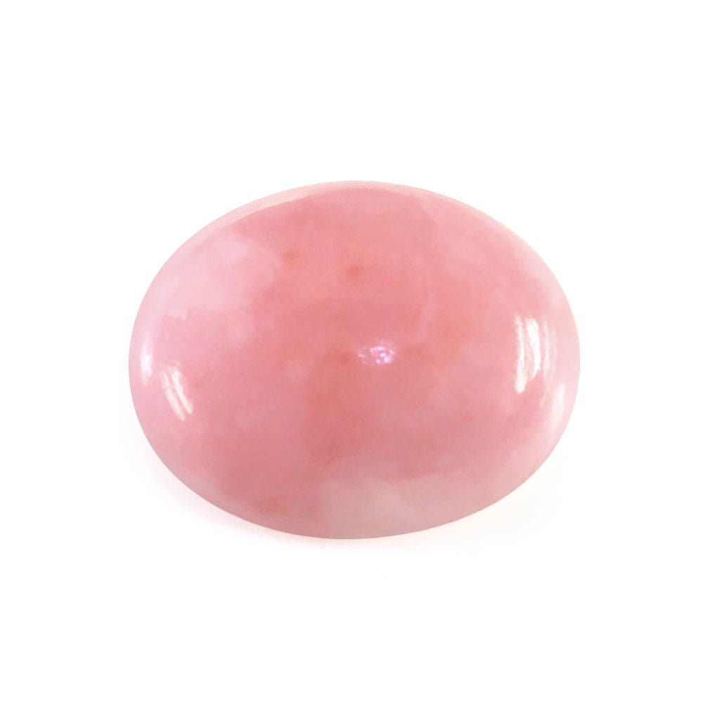 PINK OPAL OVAL CAB (DARK) (SI) 10X8MM 1.95 Cts.