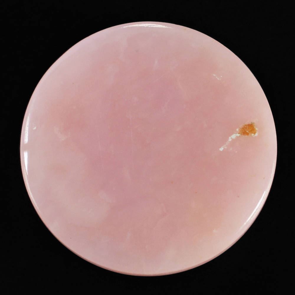 PINK OPAL ROUND CAB (DARK) (SI) 14MM 8.42 Cts.