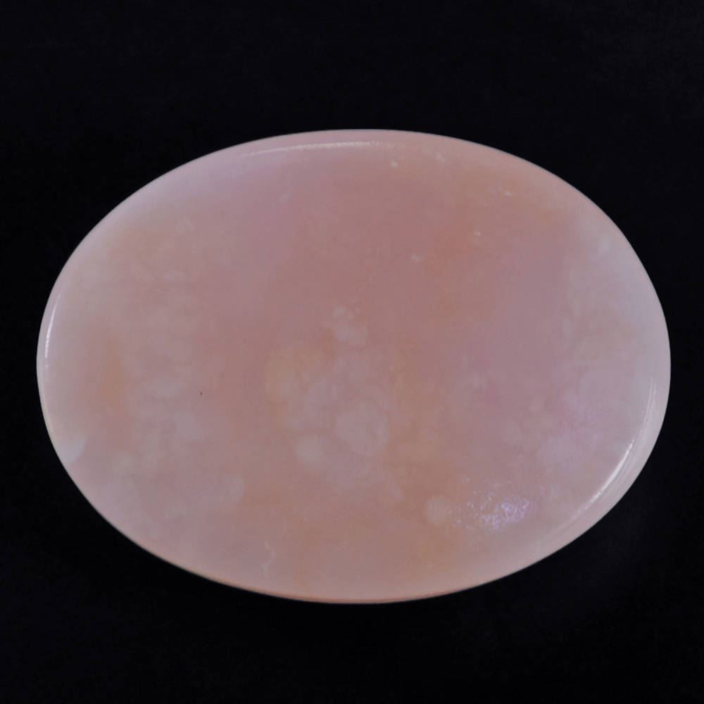 PINK OPAL OVAL CAB (DARK) (SI) 16X12MM 7.30 Cts.