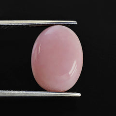 PINK OPAL OVAL CAB (DARK) (SI) 16X12MM 7.30 Cts.