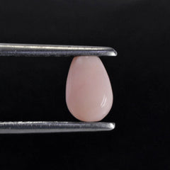 PINK OPAL PLAIN DROPS (LITE) (SI) (HALF DRILL 0.50MM) 7X5MM 1.16 Cts.