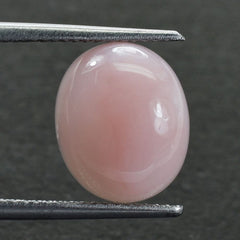 PINK OPAL PLAIN OVAL CAB 12X10MM 3.85 Cts.