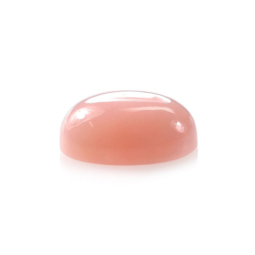 PINK OPAL PLAIN OVAL CAB 9X7MM 1.10 Cts.