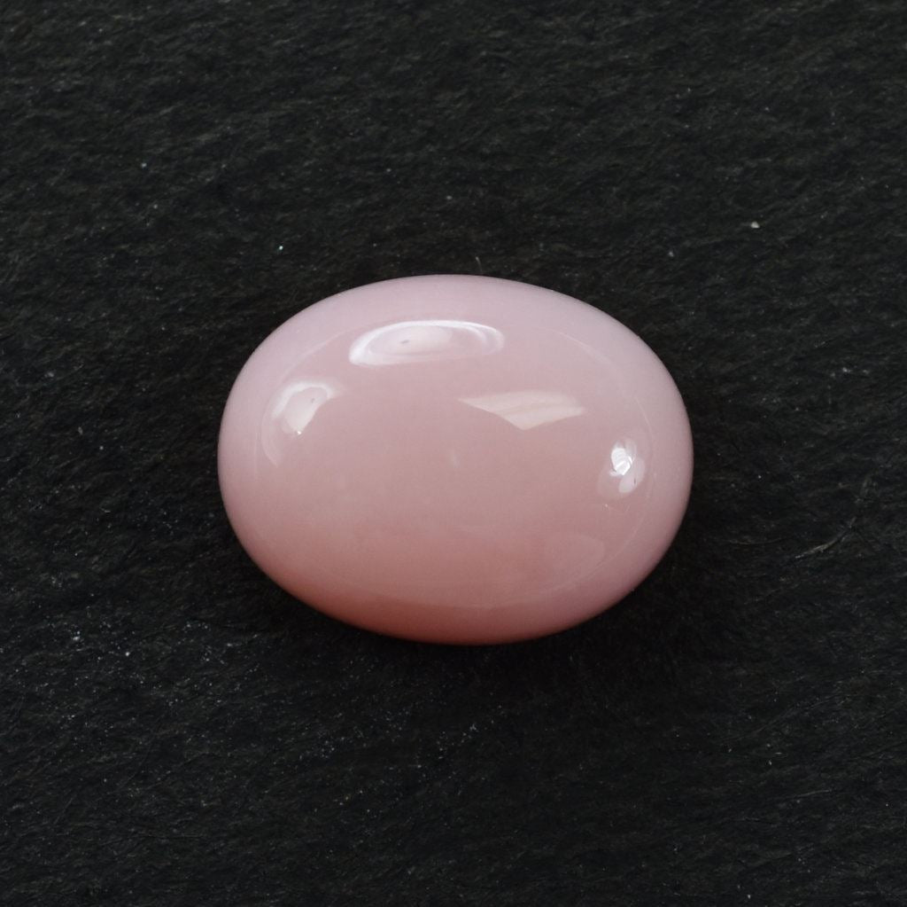 PINK OPAL PLAIN OVAL CAB 9X7MM 1.10 Cts.