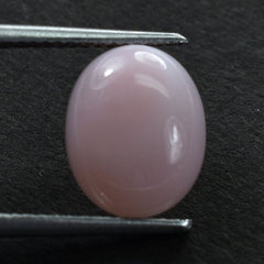 PINK OPAL PLAIN OVAL CAB 11X9MM 2.82 Cts.