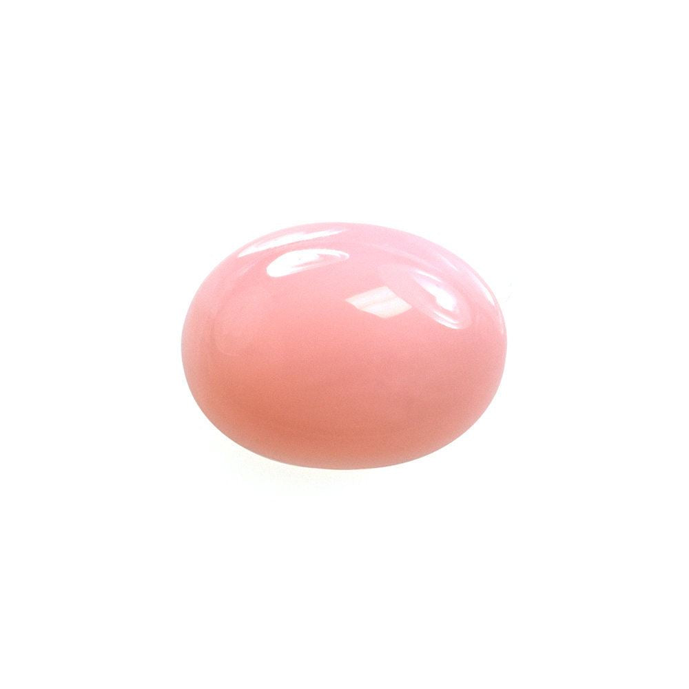 PINK OPAL PLAIN OVAL CAB (DARK/CLEAN) 8X6MM 1.01 Cts.