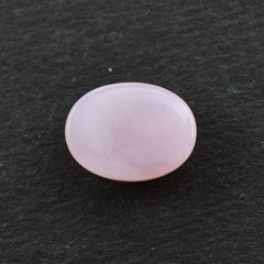 PINK OPAL PLAIN OVAL CAB (LITE/CLEAN) 8X6MM 0.98 Cts.