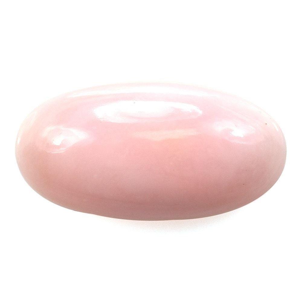 PINK OPAL PLAIN OVAL CAB 20X10.50MM 9.35 Cts.