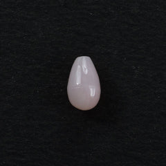PINK OPAL PLAIN DROPS (LITE) (HALF DRILL-0.60MM) 5X3MM 0.28 Cts.