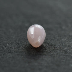 PINK OPAL PLAIN DROPS (LITE) (HALF DRILL-0.60MM) 5X3MM 0.28 Cts.