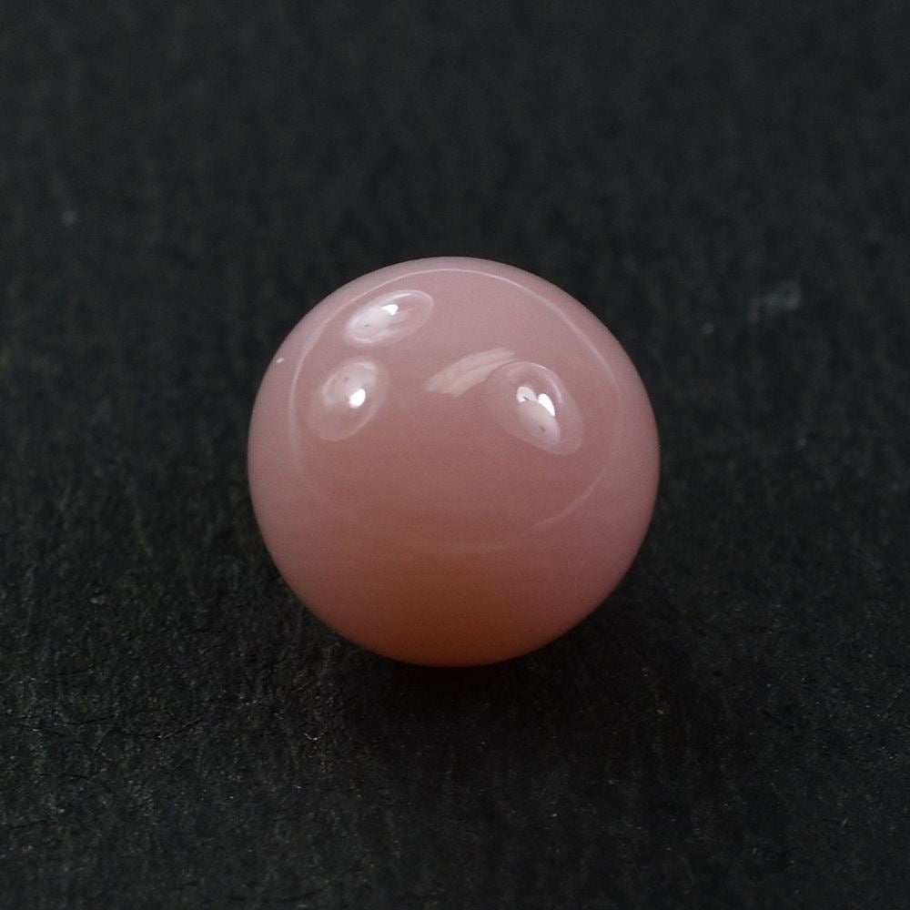 PINK OPAL PLAIN ROUND BALL 7MM 1.36 Cts.