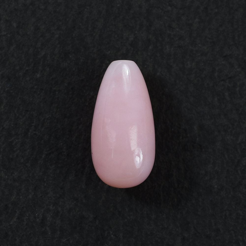 PINK OPAL PLAIN DROPS (IIND) (HALF DRILL 0.80MM) 10X5MM 1.42 Cts.