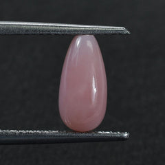 PINK OPAL PLAIN DROPS (IIND) (HALF DRILL 0.80MM) 10X5MM 1.42 Cts.